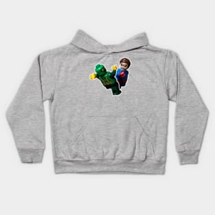 Bucky Barnes Vs Hydra Soldier Kids Hoodie